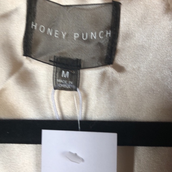 Honey Punch Teddy Bomber Jacket NWT - Picture 8 of 8
